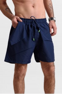 Ανδρικό μαγιό PLUS SIZE 5EVENSTAR YHM-1101 ΜΠΛΕ ΣΚΟΥΡΟ