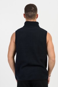 Αμάνικη ζακέτα Fleece BODY MOVE 1364 NAVY