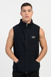 Αμάνικη ζακέτα Fleece BODY MOVE 1364 NAVY