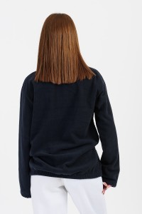 UNISEX Ζακέτα Fleece BODY MOVE Μπλε Σκούρο 575