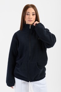 UNISEX Ζακέτα Fleece BODY MOVE Μπλε Σκούρο 575