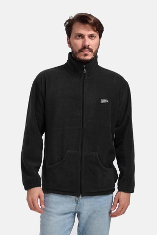 Ανδρική Ζακέτα fleece Body Move 575 ΜΑΥΡΟ