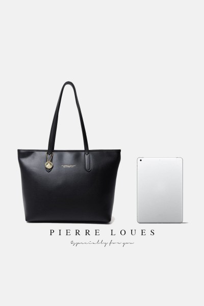 Γυναικεία Τσάντα Ώμου Shopper Pierre Loues 914-62 Μαύρο