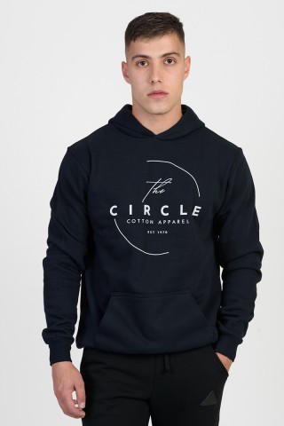 Μπλούζα φούτερ COTTON4ALL CIRCLE 25-121 NAVY