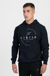 Μπλούζα φούτερ COTTON4ALL CIRCLE 25-121 NAVY