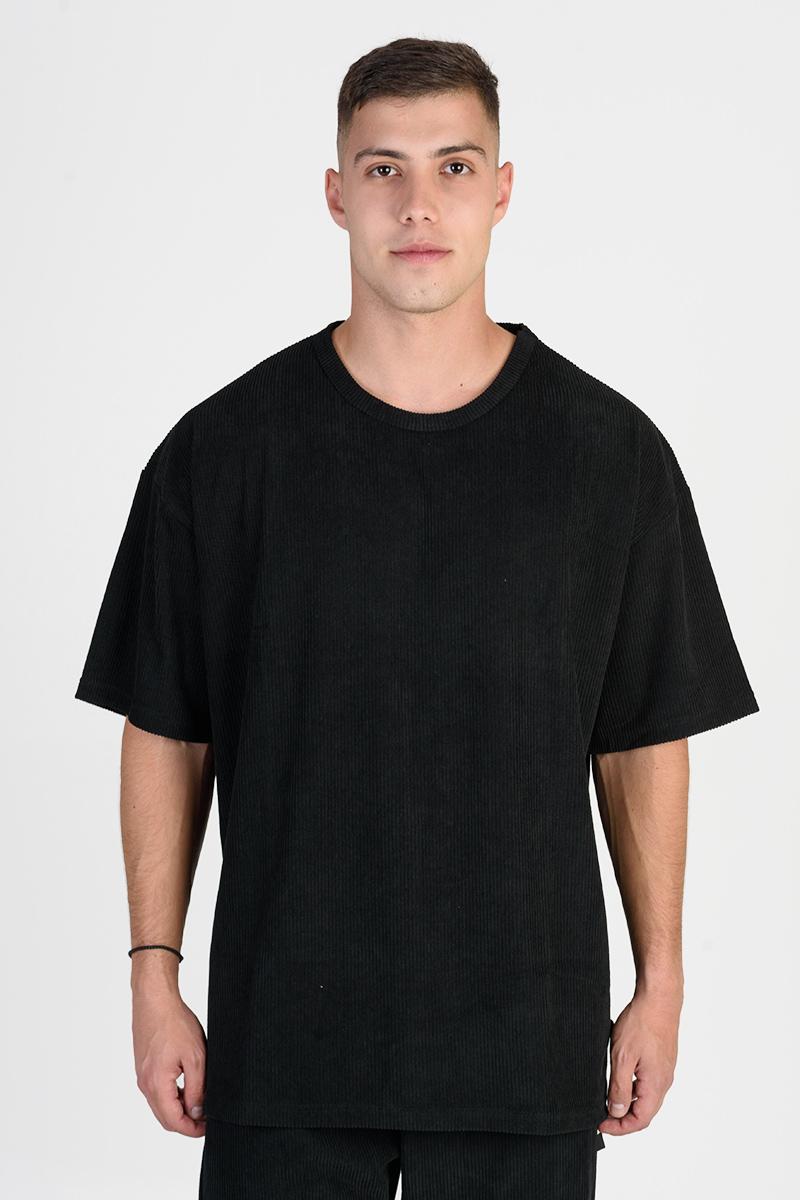 Ανδρική μπλούζα Oversized COTTON4ALL Κοτλέ 25-155