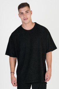 Ανδρική μπλούζα Oversized COTTON4ALL Κοτλέ 25-155