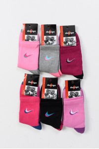 Design Socks Ημίκοντες μπουρνουζέ 6 PACK 8020022