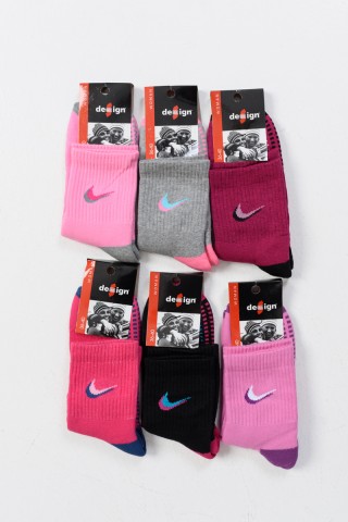 Design Socks Ημίκοντες μπουρνουζέ 6 PACK 8020022