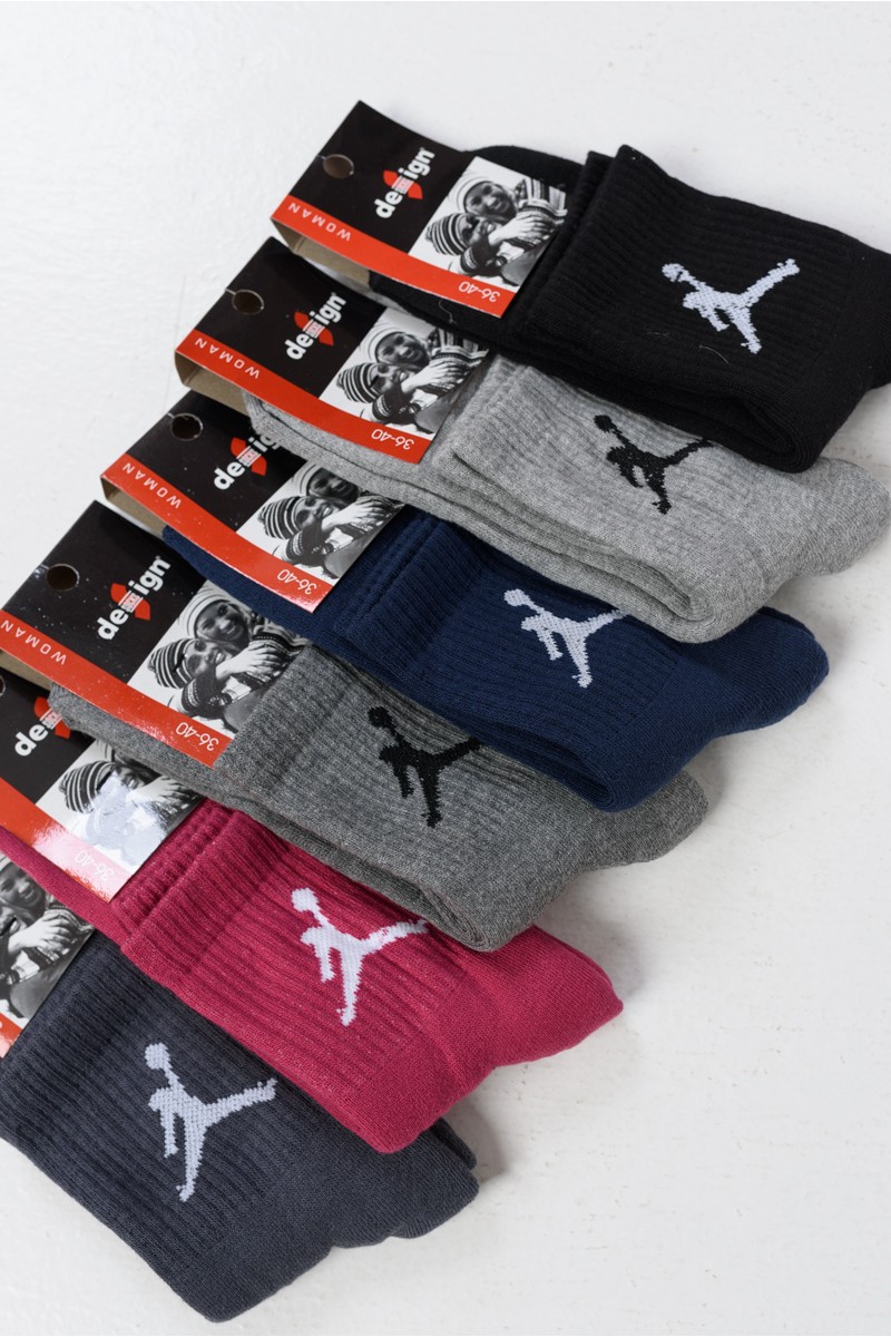 Design Socks Ημίκοντες μπουρνουζέ 6 PACK 8020026