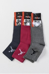 Design Socks Ημίκοντες μπουρνουζέ 6 PACK 8020026