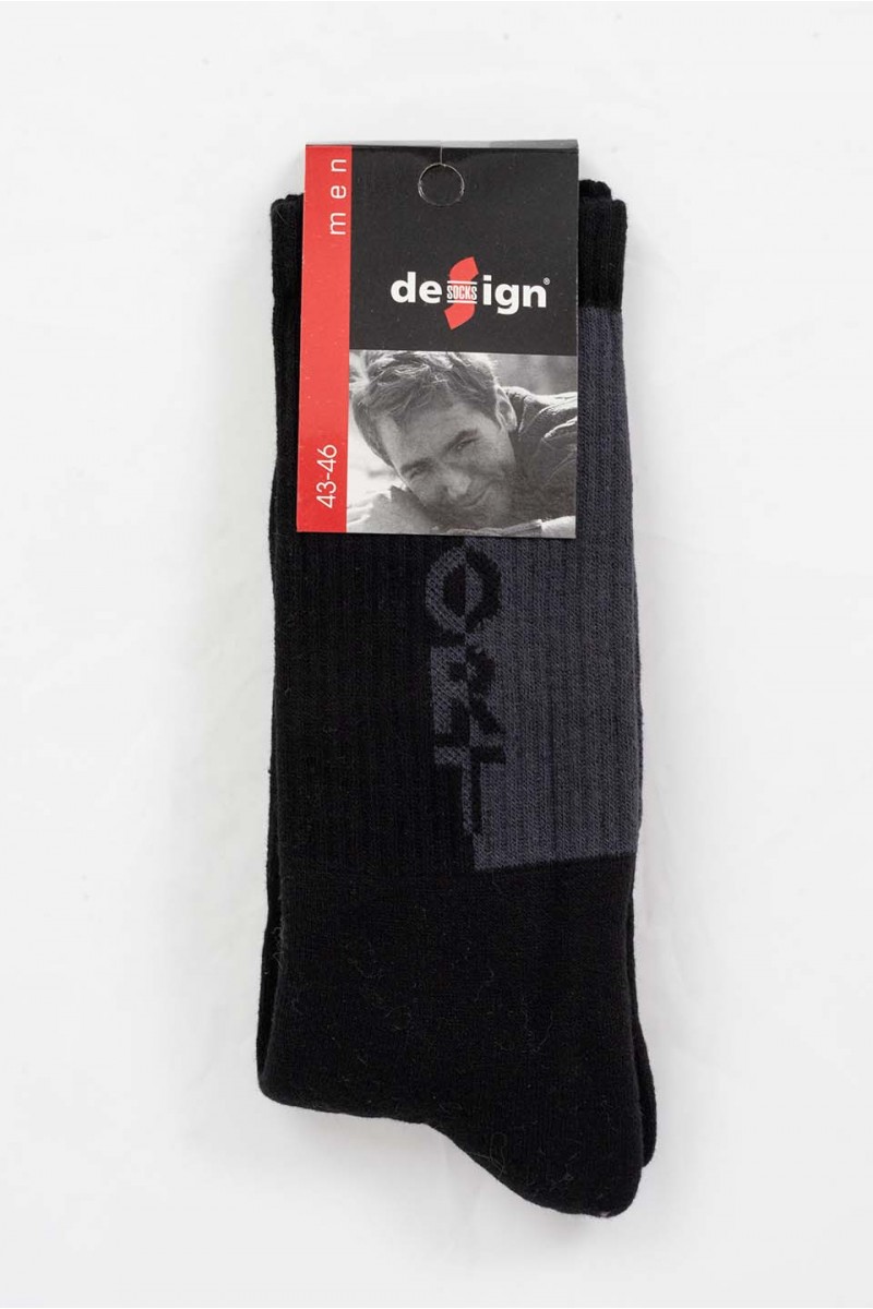 Αθλητικές κάλτσες DESIGN Sport Black New