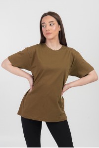 Κοντομάνικη μπλούζα JHK TSRA150 Χακί