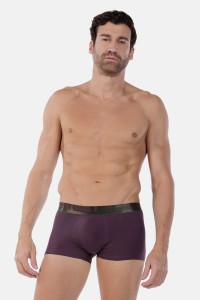 Ανδρικά εσώρουχα Boxers MEI 2 Pack 175 ΧΑΚΙ ΜΩΒ