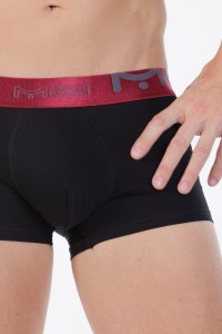 Ανδρικά εσώρουχα Boxers MEI 2 Pack 175 ΚΟΚΚΙΝΟ ΜΩΒ