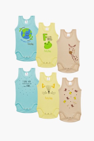 Βρεφικά εσώρουχα Pretty Baby UNISEX 6 Pack 34862