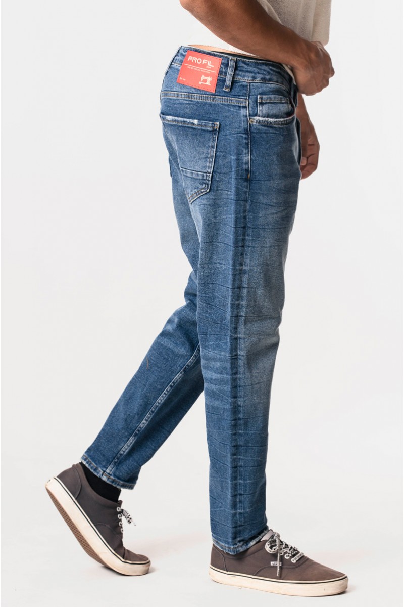 Ανδρικό παντελόνι Blue Τζιν PROFIL JEANS 210