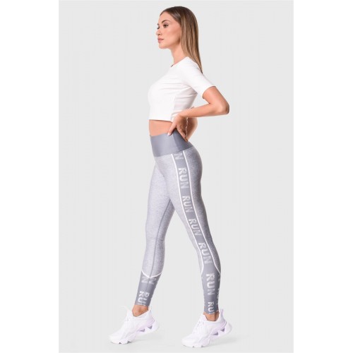 Αθλητικό κολάν Superstacy RUN Grey PUSH UP FIT 