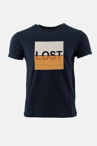 Ανδρικό T-Shirt TRAX LOST 45510 NAVY