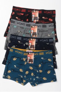 Aνδρικά εσώρουχα Boxer UOMO 4 PACK 2763