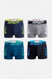 Aνδρικά εσώρουχα Boxer UOMO 4 PACK 2836