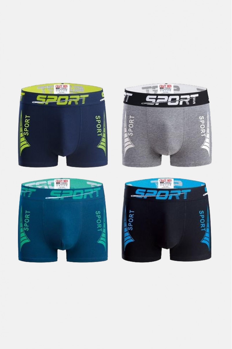 Aνδρικά εσώρουχα Boxer UOMO 4 PACK 2836