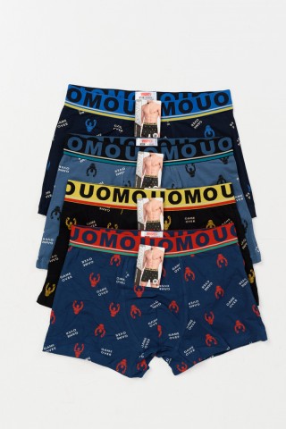 Aνδρικά εσώρουχα Boxer UOMO 4 PACK FY1799