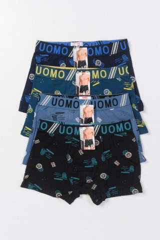 Aνδρικά εσώρουχα Boxer UOMO 4 PACK FY1876