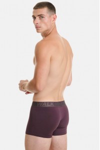 Ανδρικό Boxer WALK Βαμβακερό W1754 ΜΠΟΡΝΤΟ