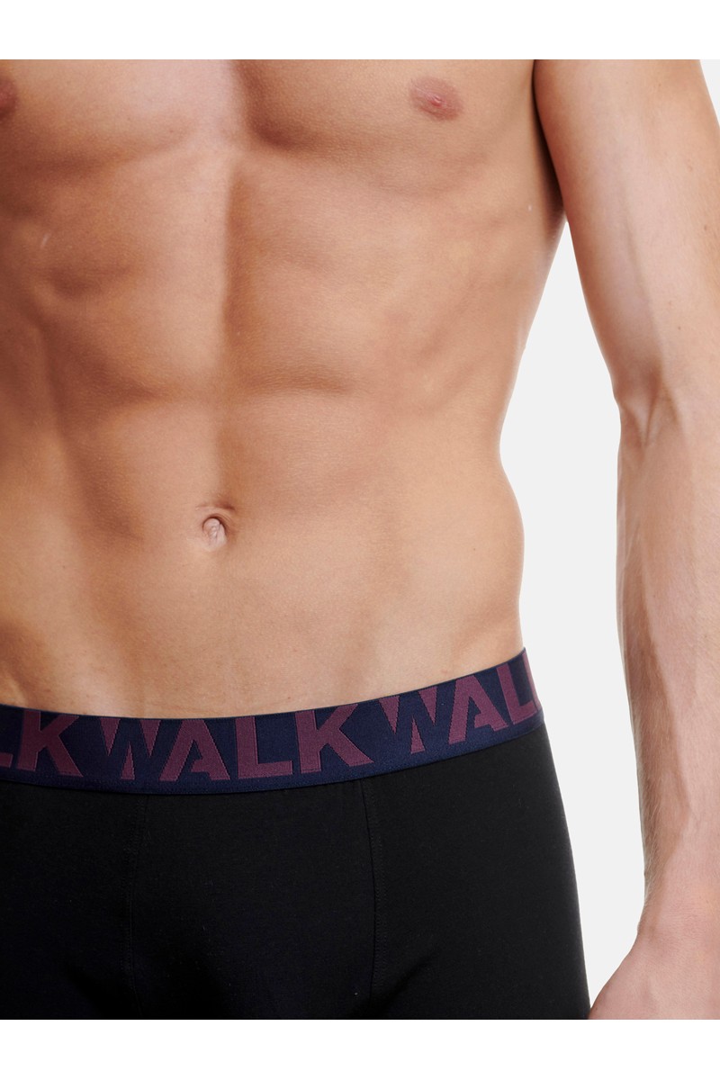 Ανδρικά εσώρουχα WALK Boxers 2 PACK W1755 Green Purple