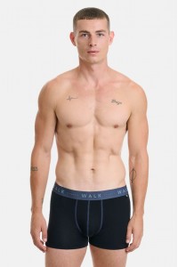 Εσώρουχα BAMBOO WALK Boxers 2 PACK W1776 ΜΑΥΡΟ ΜΑΥΡΟ