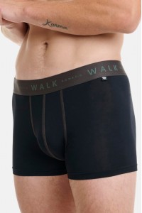 Εσώρουχα BAMBOO WALK Boxers 2 PACK W1776 ΜΑΥΡΟ ΜΑΥΡΟ